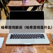 哈希游戏解说（哈希游戏是什么）
